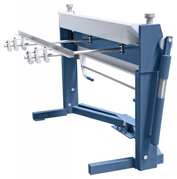 Schwenkbiegemaschine mit segm. Ober- und Unterwange Bernardo TBS 1500