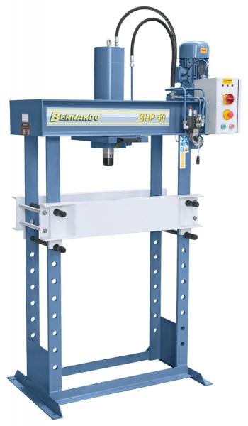 Hydraulische Werkstattpresse mit verschiebbarem Zylinder Bernardo BHP 50