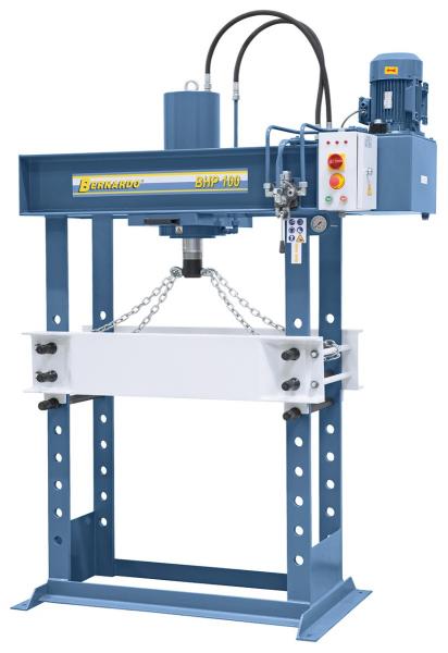 Hydraulische Werkstattpresse mit verschiebbarem Zylinder Bernardo BHP 100