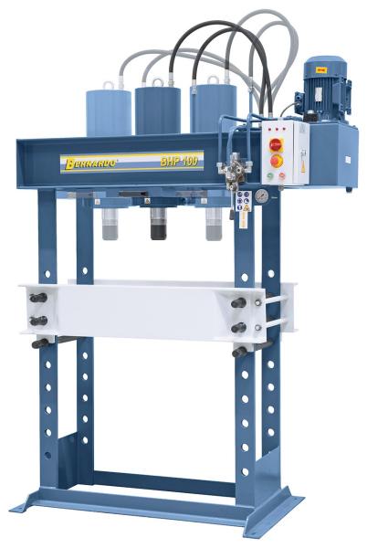 Hydraulische Werkstattpresse mit verschiebbarem Zylinder Bernardo BHP 100