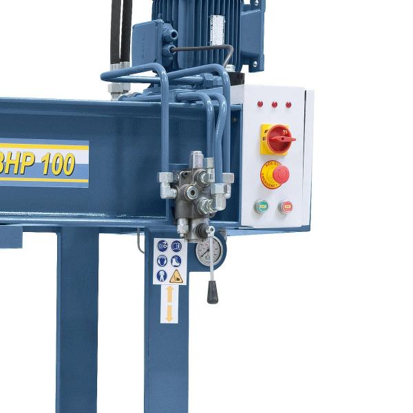 Hydraulische Werkstattpresse mit verschiebbarem Zylinder Bernardo BHP 100