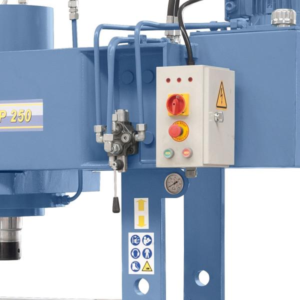 Hydraulische Werkstattpresse mit verschiebbarem Zylinder Bernardo BHP 250