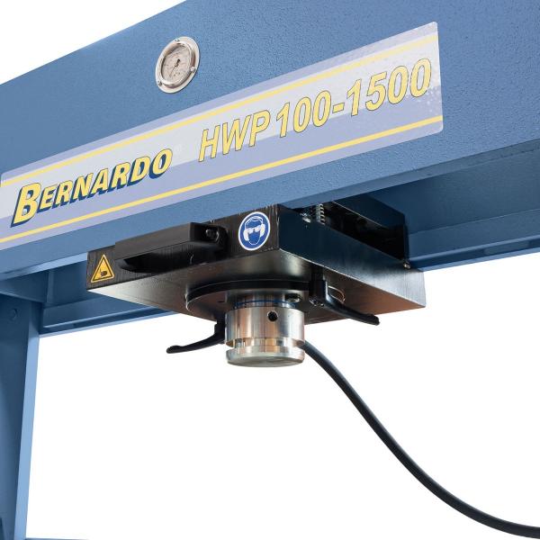 Hydraulic workshop presses with moveable cylinder Bernardo HWP 100-1500