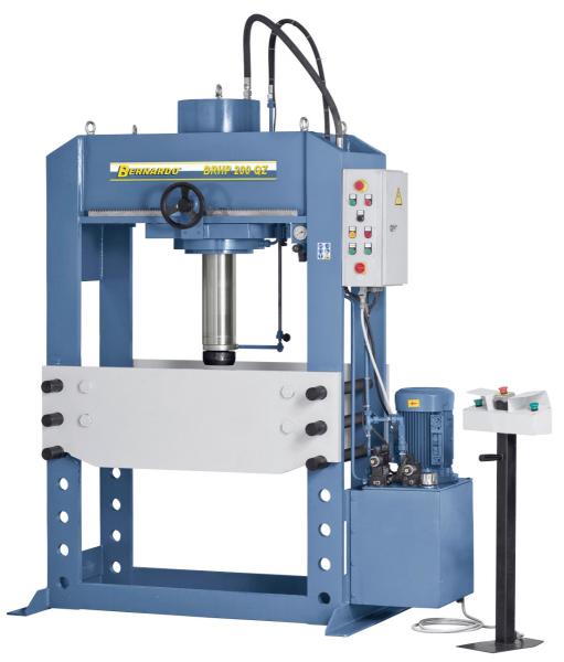 Hydraulische Werkstattpresse mit verschiebbarem Zylinder Bernardo BRHP 250 QZ