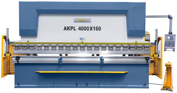 Hydraulische Abkantpressen Bernardo AKPL 4000 x 125 mit manueller Bombiereinrichtung