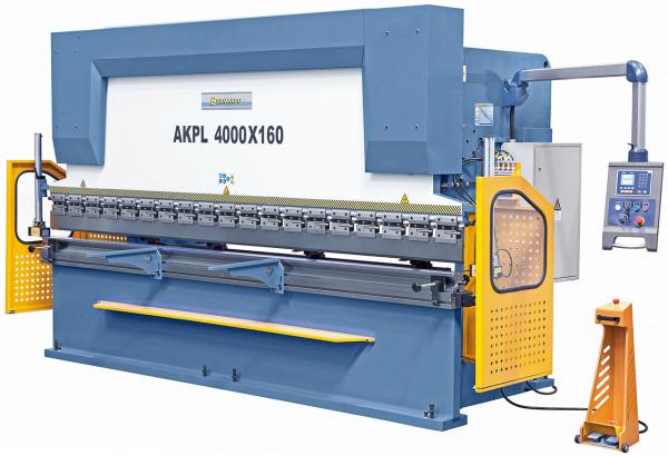 Hydraulische Abkantpressen Bernardo AKPL 4000 x 125 mit manueller Bombiereinrichtung