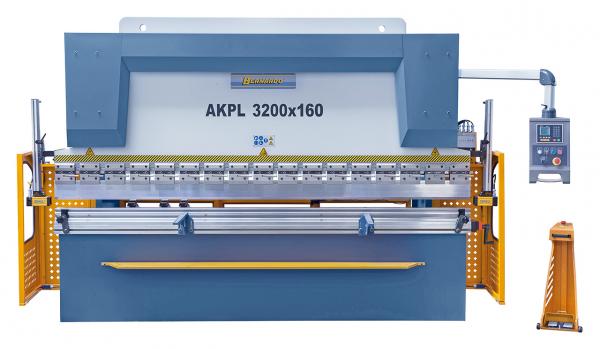 Hydraulische Abkantpressen Bernardo AKPL 3200 x 160 mit manueller Bombiereinrichtung
