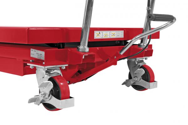 Hydraulik-Scherenhubtische mit großer Tischplatte Bernardo TG 1000
