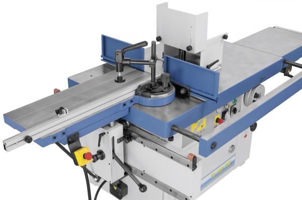 Schwenkspindel-Fräsmaschine mit Zapfenschlitztisch Bernardo TS 1300 TCE