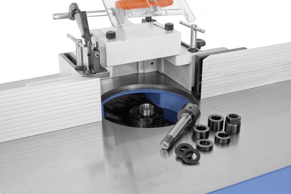 Schwenkspindel-Fräsmaschine mit Zapfenschlitztisch Bernardo TS 1300 TCE