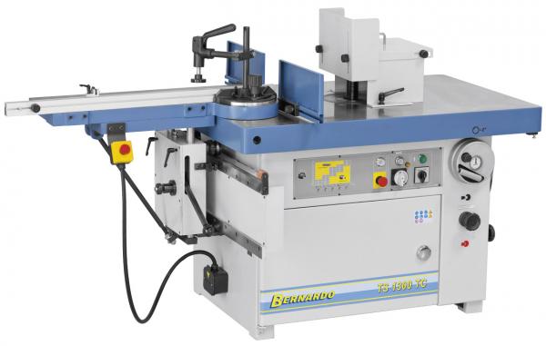 Schwenkspindel-Fräsmaschine mit Zapfenschlitztisch Bernardo TS 1300 TC