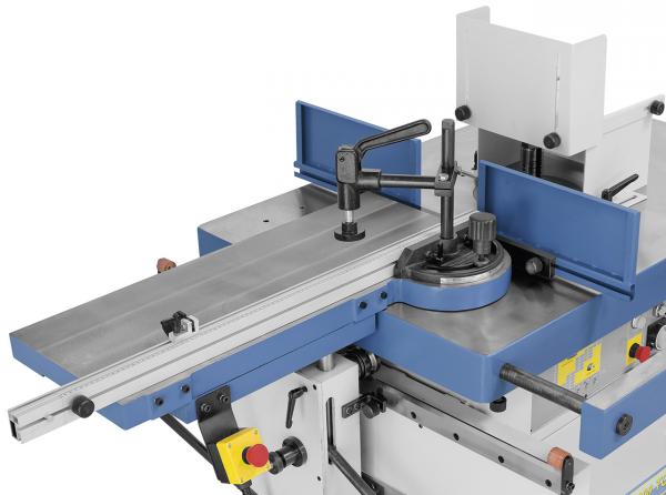 Schwenkspindel-Fräsmaschine mit Zapfenschlitztisch Bernardo TS 1300 TC