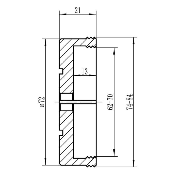 Clamping chucks Bernardo Clamping chuck set Premium M 70