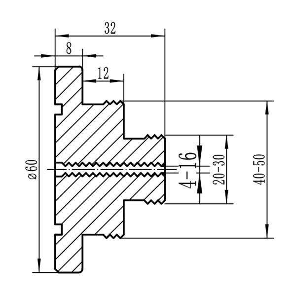 Clamping chucks Bernardo Clamping chuck set Premium M 70