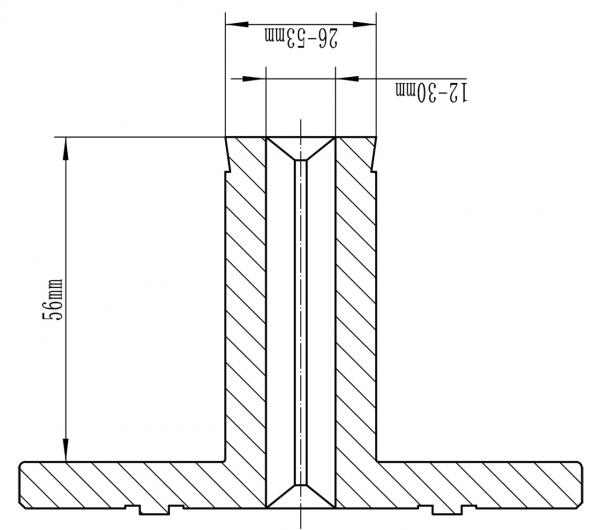 Spannfutter Bernardo Verlängerte Spannzange f. Spannfutter M 115