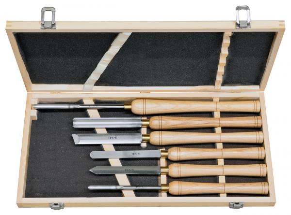 Chisel sets Bernardo Standard-chisel set C, Carbon, 6 pcs.