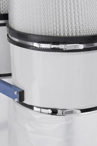 Absauganlage mit Feinstaubfilterpatronen Bernardo DC 750 CF
