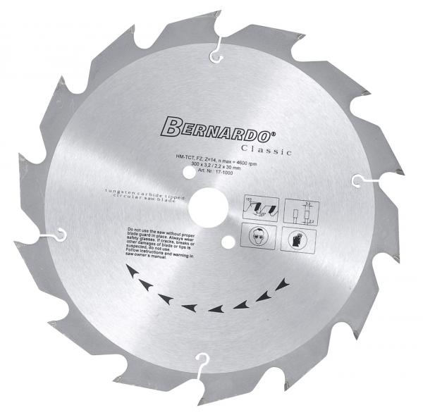 Kreissägeblätter Bernardo HM-Kreissägeblatt Classic FZ - 315 x Z14