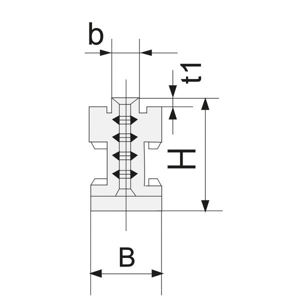 Jaws for 3-jaw chuck DK11 Bernardo Hard master jaws DMJ-DK11-315