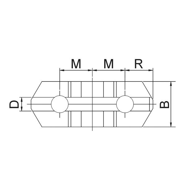 Backen für 3-Backenfutter PS3 / PO3 Bernardo Umkehr-Aufsatzbacken TJ-PS3-400