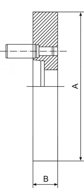 Kurzkegelflansche Bernardo Kurzkegelflansch FL-630/D8