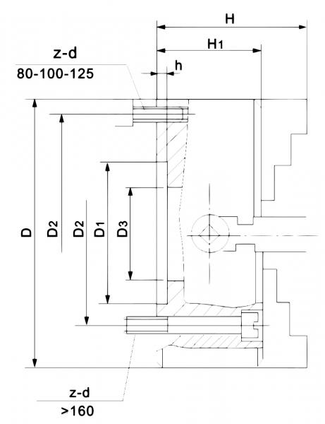 Planscheiben Bernardo Planscheibe K72 - 160