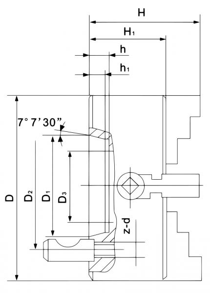 Planscheiben Bernardo Planscheibe K72-250/D5