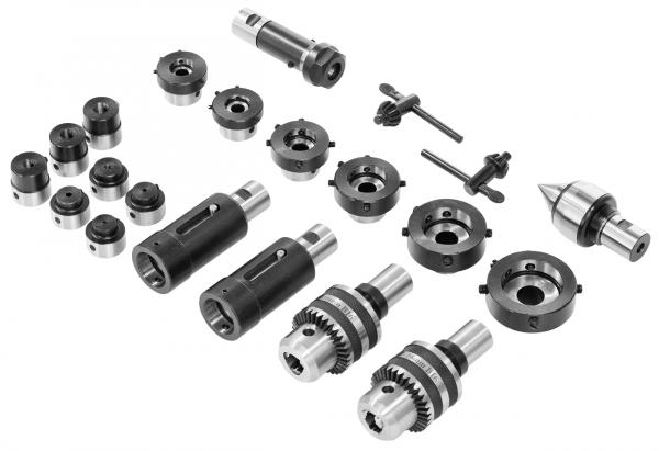 Clamping devices for tools Bernardo Inserts for revolving tailstock turret MT 4