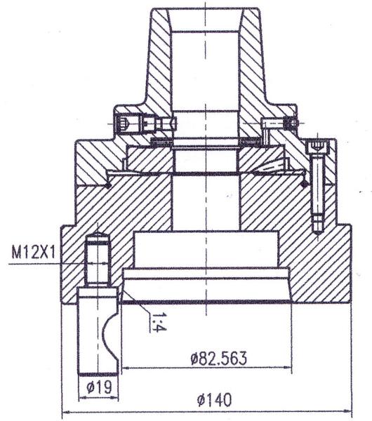 Clamping devices for tools Bernardo 5C fixture, D1-5