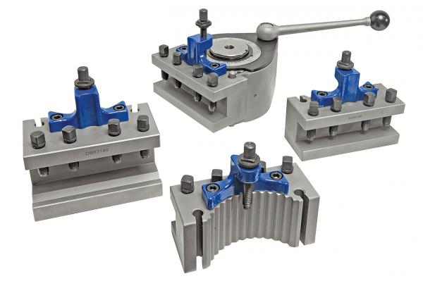 Clamping devices for tools Bernardo 40 pos. tool post & holder set System Multifix