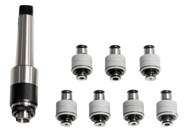 Accessories for drilling machine Bernardo Quick change drilling and tapping chuck set MT 4 / M3 - M12