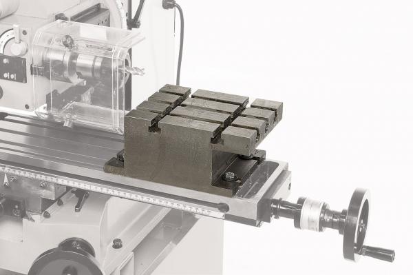 Zubehör für Bohr- und Fräsmaschine Bernardo Würfeltisch für Horizontalfräsarbeiten