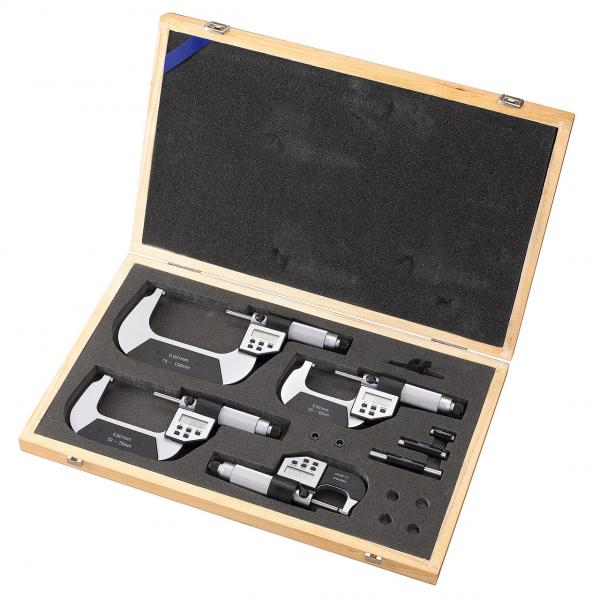 Accessories for drilling machine Bernardo Electronic digital micrometer set