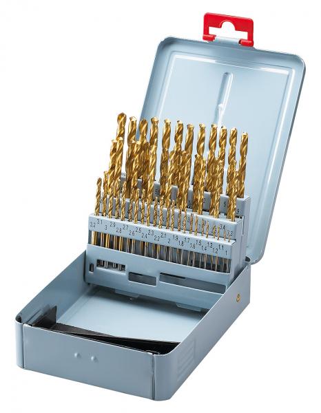 Zubehör für Bohrmaschine Bernardo Spiralbohrer-Set 51-tlg.