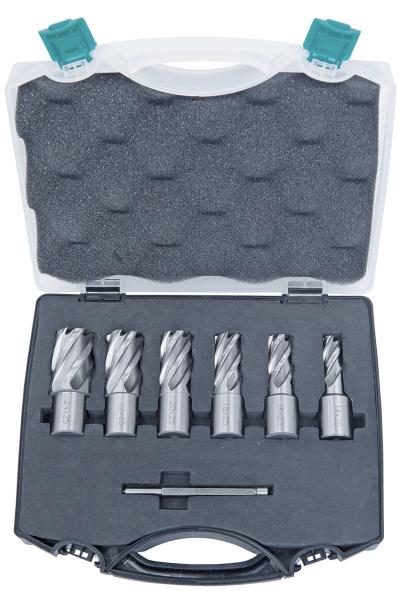 Zubehör Magnet-Kernbohrmaschine Bernardo HSS-Standard Kernbohrer-Set CDS, 14 - 24 mm, Bohrtiefe 25 mm