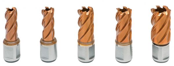 Zubehör Magnet-Kernbohrmaschine Bernardo HSS-Vario PLUS Kernbohrer KBK, 14/18/22, Bohrtiefe 30 mm