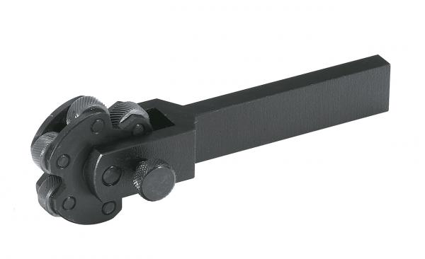 Knurling tools Bernardo Rändelwerkzeug mit drehbarer Rändelaufnahme