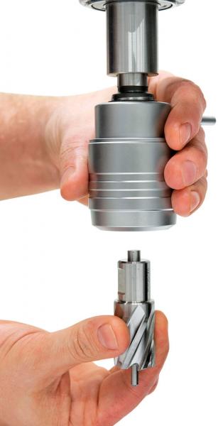 Zubehör Magnet-Kernbohrmaschine Bernardo Schnellwechsel-Werkzeughalter mit automatischer Innenkühlung MK 2