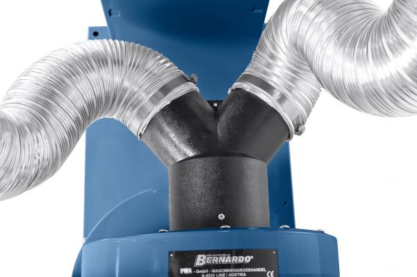 Absauganlage für Metallspäne Bernardo Modell D mit MSA 500 Absaugung