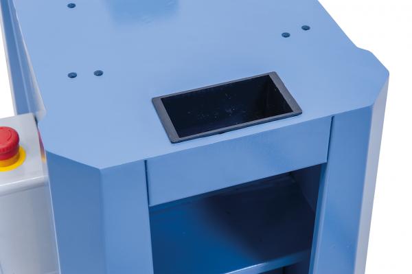 Dust collector for metal chips Bernardo Stand UGA 1 with aspiration