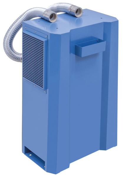 Dust collector for metal chips Bernardo Stand UGA 2 with aspiration